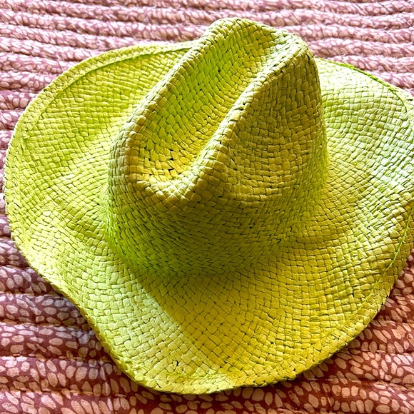 Wyeth by Todd Magill Accessories Nwt Straw Lime Green